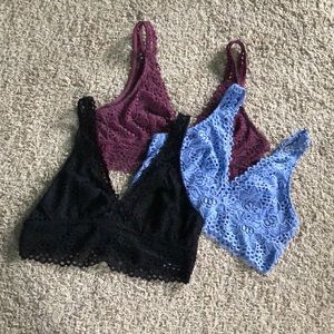 Aerie bralettes :)